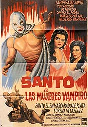 Santo vs Las Mujeres Vampiro (1962) poster